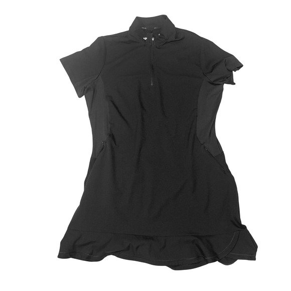 adidas Dresses & Skirts - Adidas Parley Women's Golf Tennis Dress XL Navy Blue Quarter Zip Pocket 2022 EUC